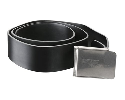 Seac Steel Buckle Rubber Belt | Weight Belt | Scuba Store